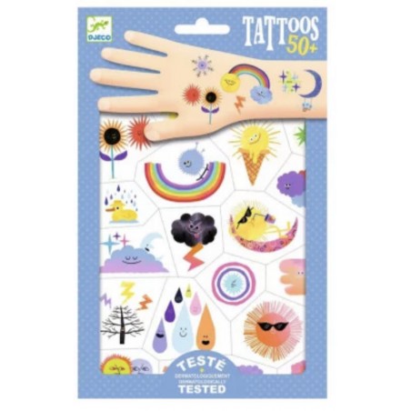 Tatouages - emojis météo