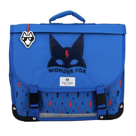 Cartable - Wonder Fox blue - 35 cm