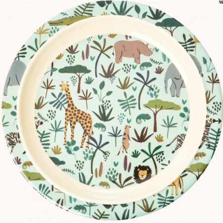 Assiette creuse - Jungle