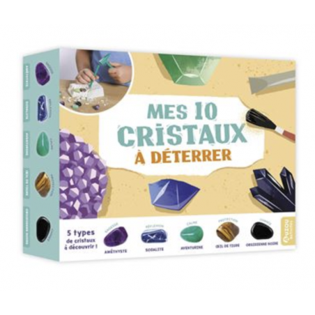 Mes 10 cristaux à déterrer