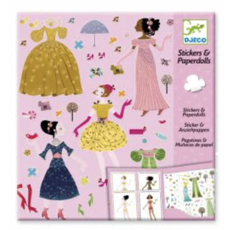 Stickers & Paperdolls - Robes des 4 saisons