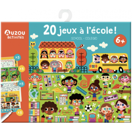 20 jeux à l'école !