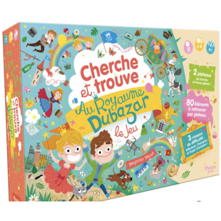 Jeu cherche et trouve - Au royaume Dubazar