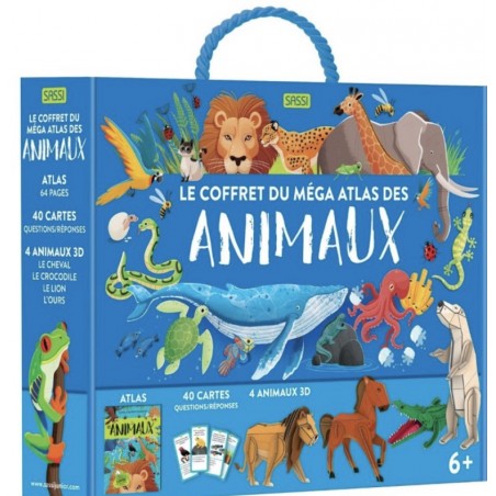 Le coffret du mega Atlas des animaux