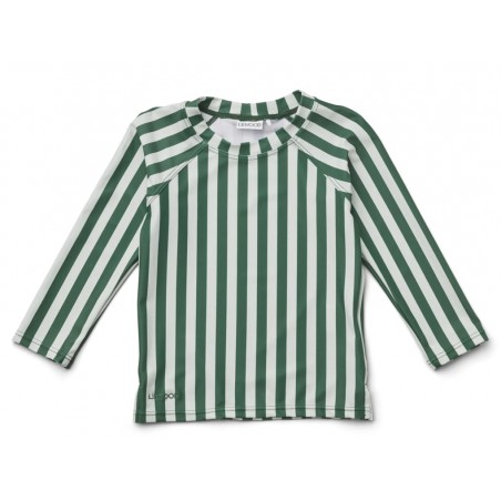 Tee shirt maillot anti-UV - stripe peppermint