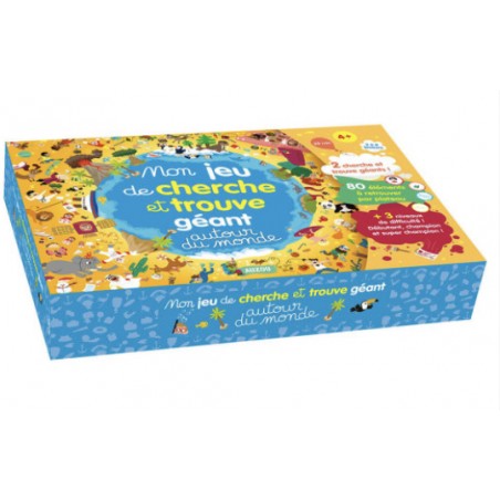 Jeu cherche et trouve - Autour du monde
