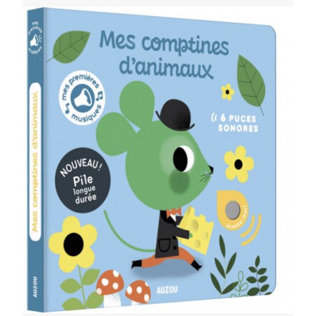 Livre musical - Mes comptines d’animaux