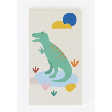 Anniversaire - Carnet - Thème Dinosaure -