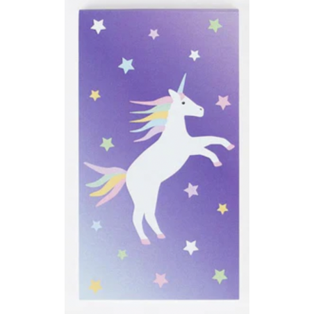 Anniversaire - Carnet - Thème Licorne -