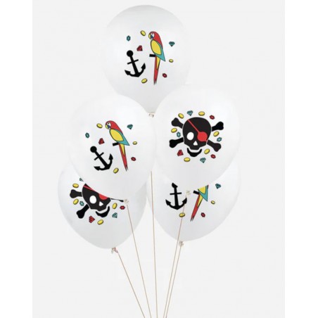 Anniversaire - Ballons - Thème pirate