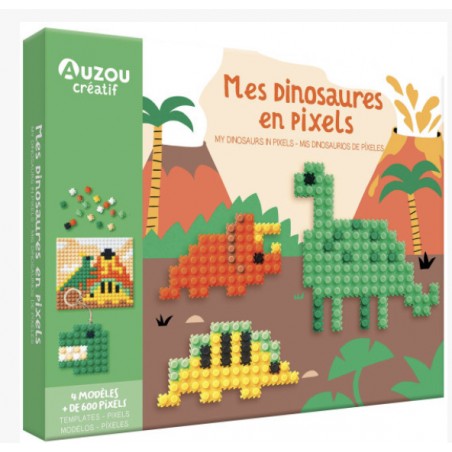 Mes créations en pixels - Dino