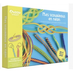 Mes scoubidous en néon