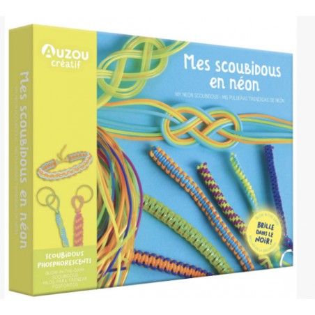 Mes scoubidous en néon