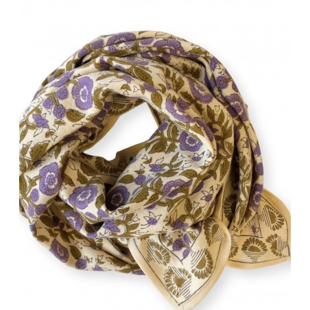 Foulard Big - Latika soleil amande