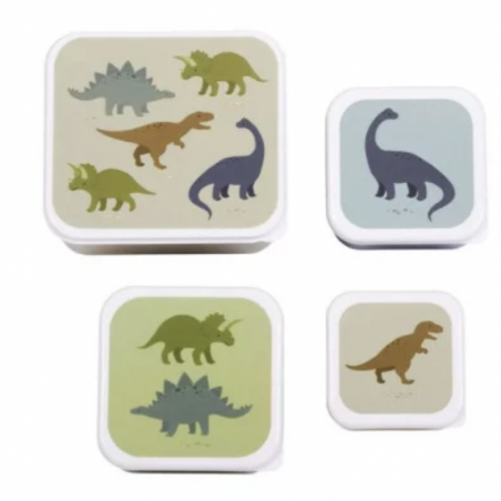 Boîte à goûter - snack box - Dinosaures