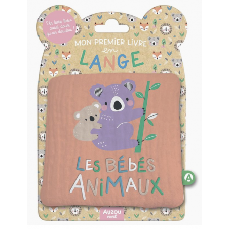 Livre tissu - Les bébés animaux