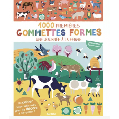 1000 premières gommettes - Une journée à la ferme