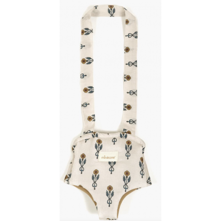 Porte poupée - Fleurs nordiques