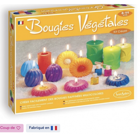 DIY - Bougies végétales