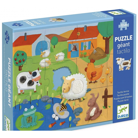 Puzzle géant - Tactilo ferme