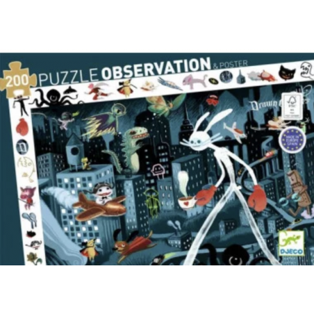 Puzzle d'observation - Night City