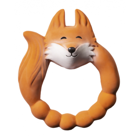 Anneau de dentition - Renard - Orange