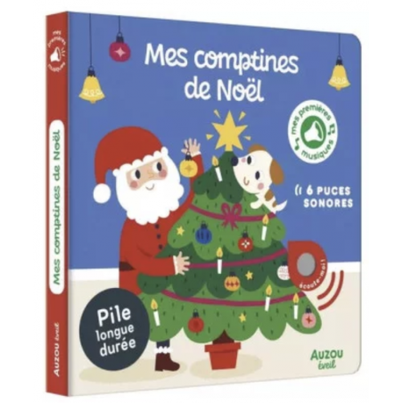 Livre musical - Mes comptines de Noël