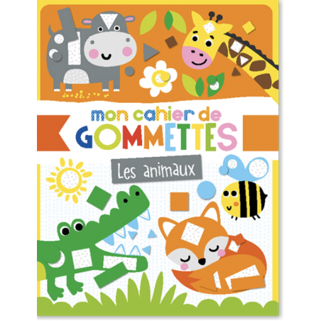 Mon cahier de gommettes - Les animaux