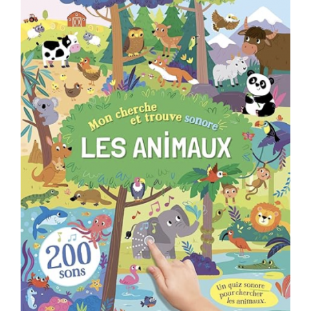 Mes livres sonores - Animaux 200 sons