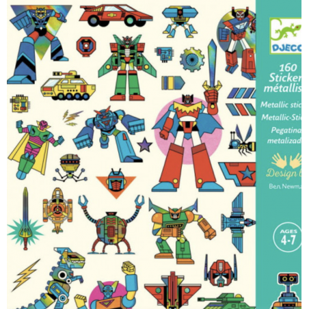 Stickers Autocollant - Robots