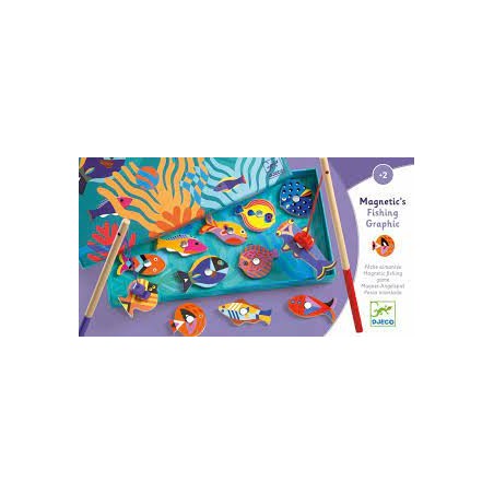 Pêche magnétique - Fishing graphic