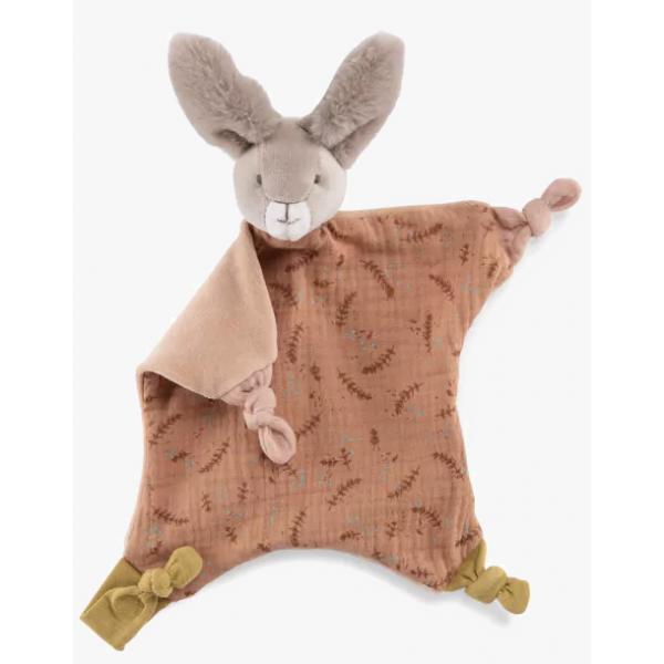 Doudou Lapin Argile - Trois petits lapins