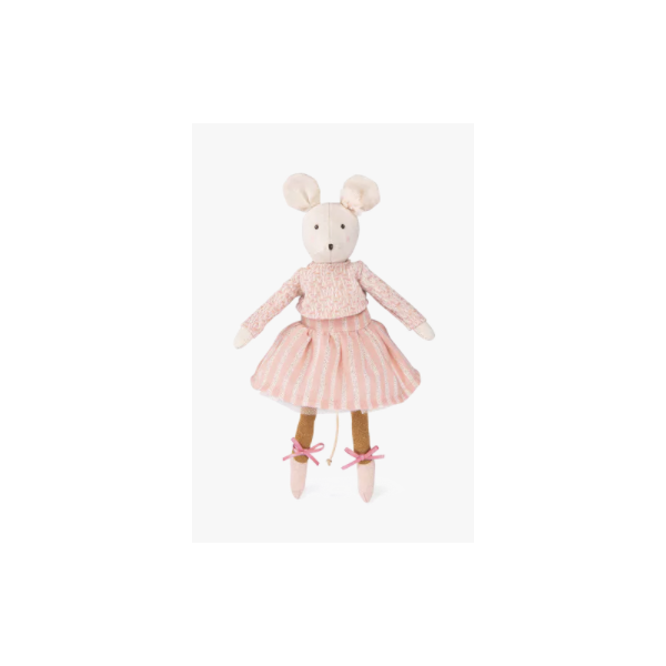 Peluche Souris Rose - La petite école de danse - Anna