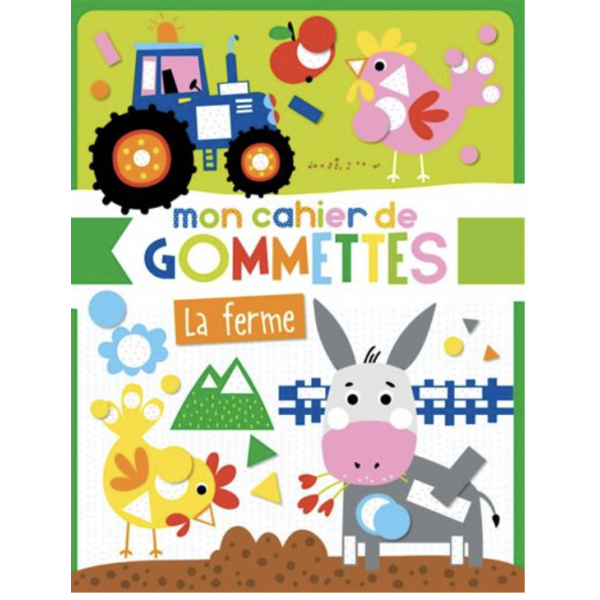 Mon Cahier de gommettes - La ferme