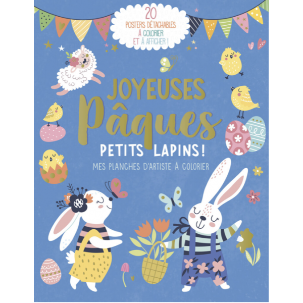 Joyeuses Pâques - Petits lapins