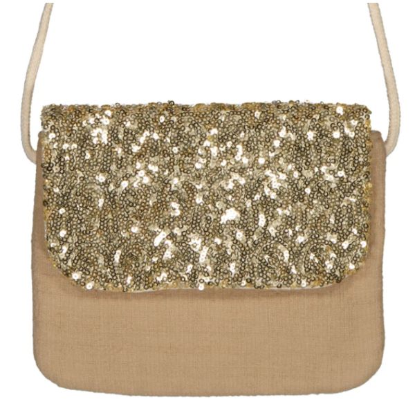 Sac à main - Sequins Or