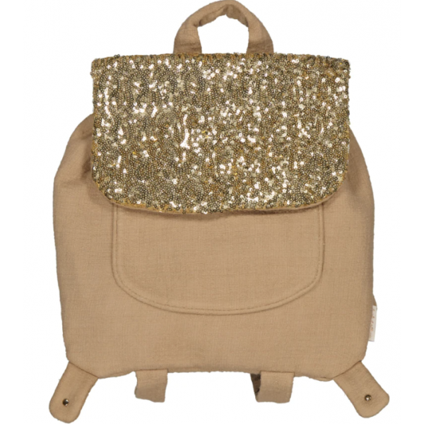 Sac à dos - Sequins Dorées