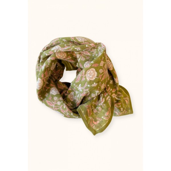 Foulard big - Latika soleil tilleul