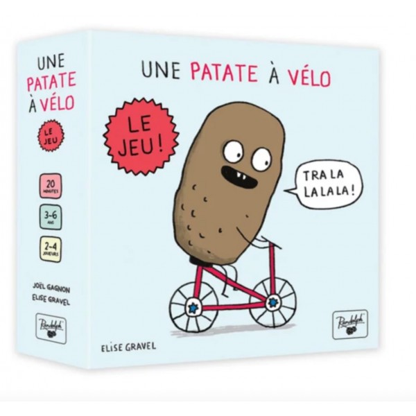 Une patate à vélo