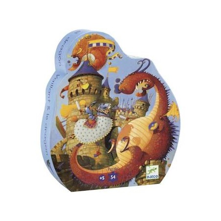 Puzzle - Vaillant et le dragon