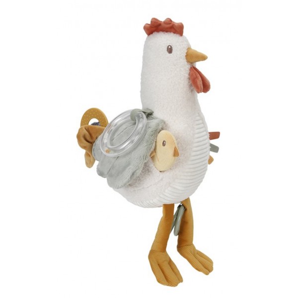 Poule d’activités - Little Farm 25 cm