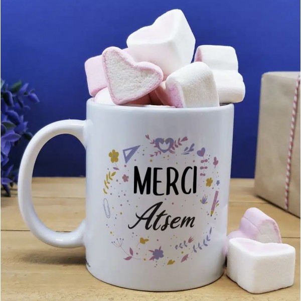 Mug - Merci Atsem  + Guimauves