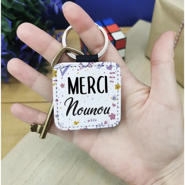 Porte clé - Merci Nounou