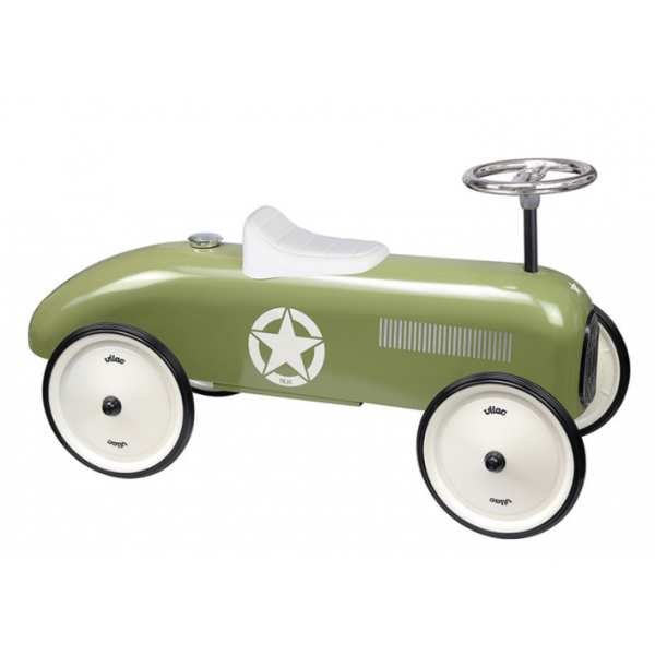 Porteur - Voiture vintage Kaki