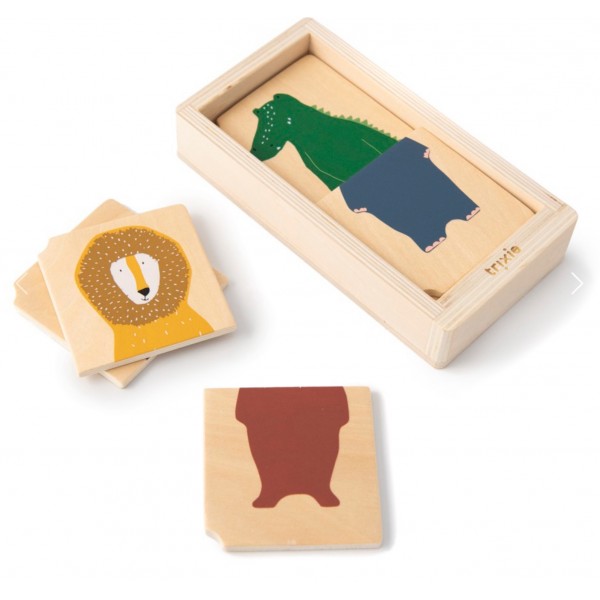 Puzzle animaux en bois - Combo