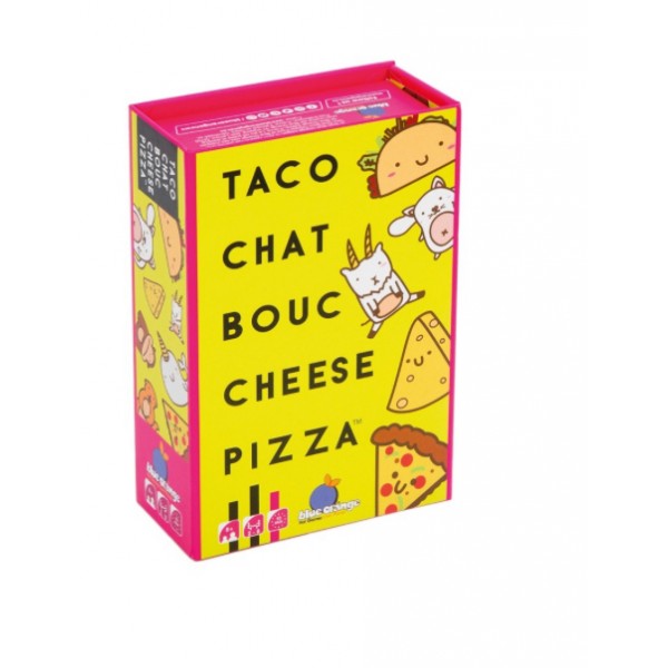 Taco chat bouc cheese pizza