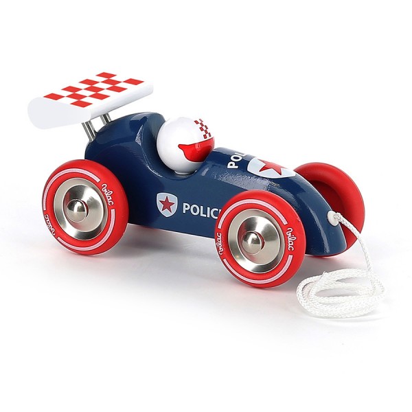 Voiture de course à trainer Police