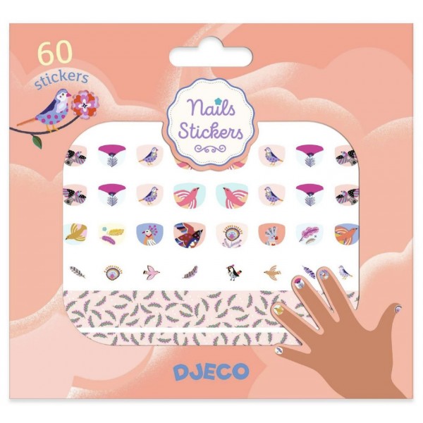 Nails stickers- Plume