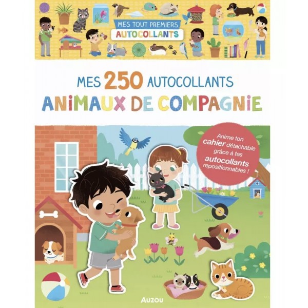 Mes 250 autocollants - Animaux de compagnie