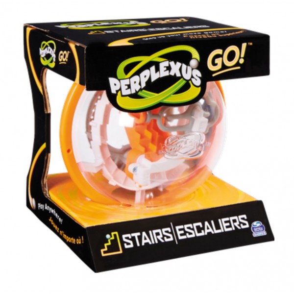 Perplexus Go ! Vert spirale ou Orange escaliers